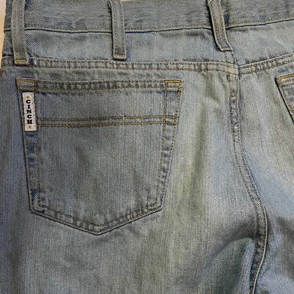 Cinch Men's Light Blue Straight Jeans - Picture 6 of 7